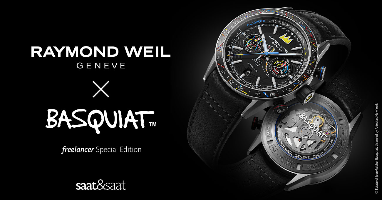 Raymond Weil X Basquiat Special Edition Sanatseverlerle Bulu Uyor