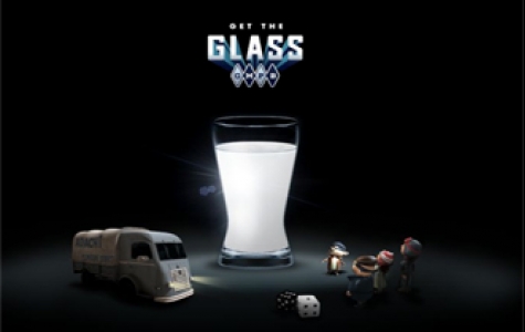 Bir bardak süt için!