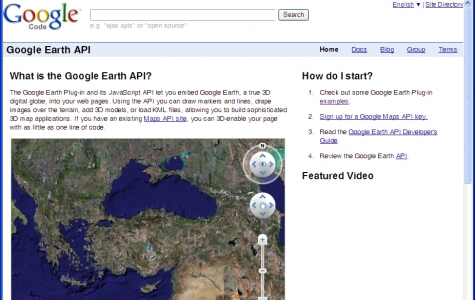 Google Earth İnternet Sayfalarına Gömülebiliyor
