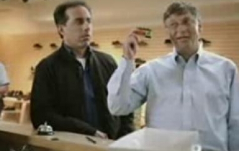 Microsoft’un Seinfeld ve Gates’li reklamı yayında
