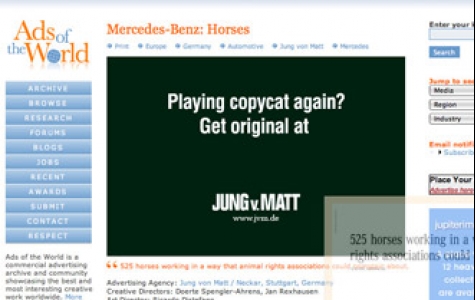 Jung von Matt’tan siteye özel reklam uygulaması