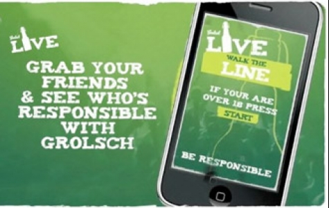 Grolsch – düz çizgide yürüme iPhone uygulaması