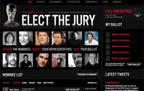 2010 Andy Awards jürisini, çalışmaları yapanlar belirliyor!