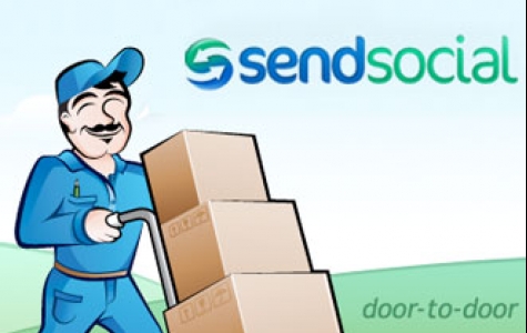 internet arkadaşının adresini bilmeden kargo göndermek: Send Soci