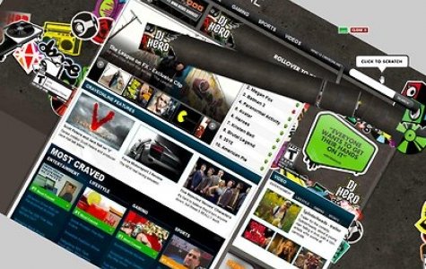 DJ Hero için site döndüren banner