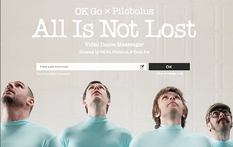 OK Go: All Is Not Lost (HTML5 çiçek dürbünü klip)