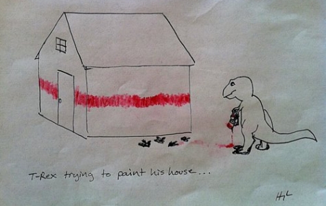 T-Rex Deniyor…