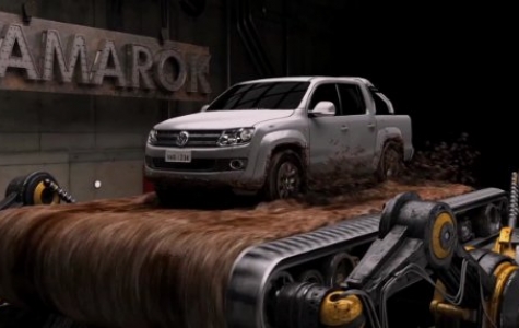 Volkswagen Amarok – Kafayla Kontrol Edilebilen Interaktif Site
