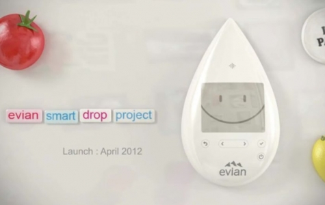 Evian – Dijital Buzdolabı Magneti ile Hemen Su Siparişi