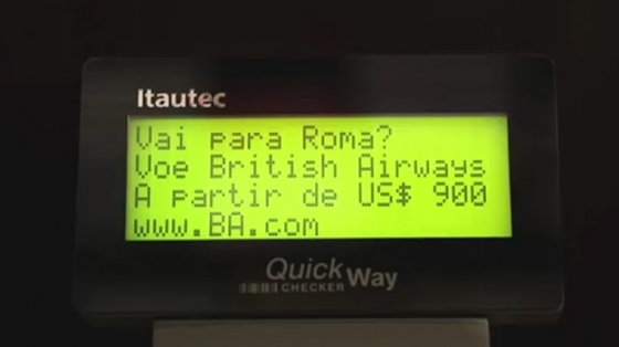 British Airways’ten Ucuz Ama Etkili Reklam Mecrası: Barkod Okuyucular