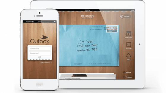 Outbox: Kapınıza Gelen Postaları E-postaya Dönüştürün