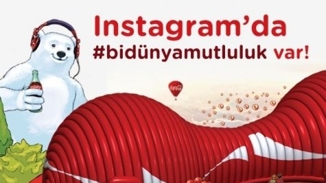 Coca-Cola ile Instagram’da #bidünyamutluluk! – advertorial