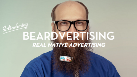 Yepyeni Bir Reklam Mecrası Olarak Sakal: Beardvertising