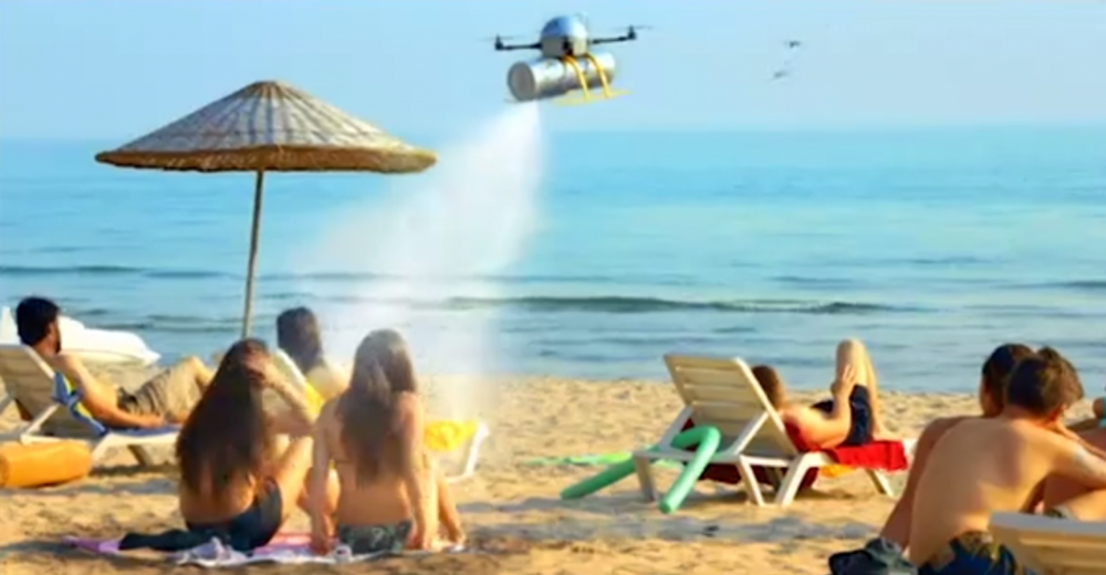 Sprite Zero’dan Dronla Gelen Serinlik