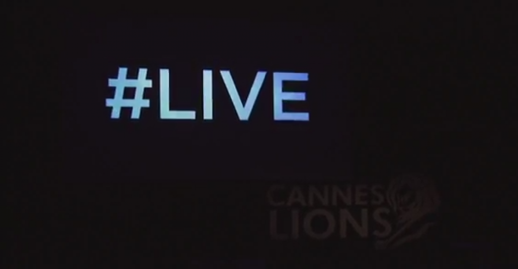 Twitter #Live Storytelling [Cannes Lions 2014]