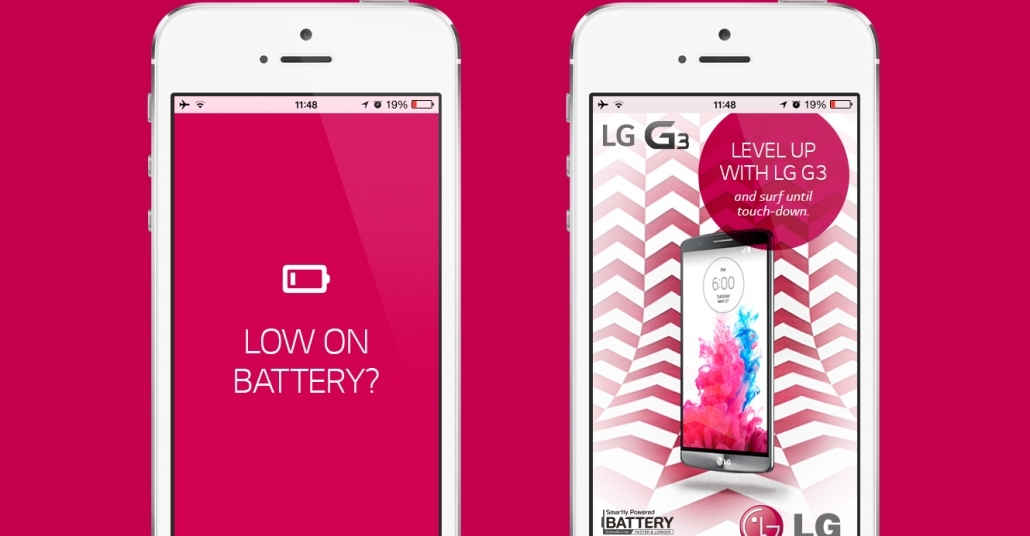 LG’den Pili Azalan Telefonlara Reklam