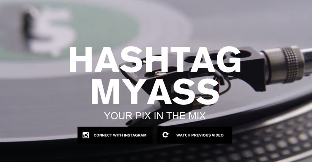 Hashtagmyass: Instagram Foto ve Etiketleriniz Müzik Videosuna Dönüşsün