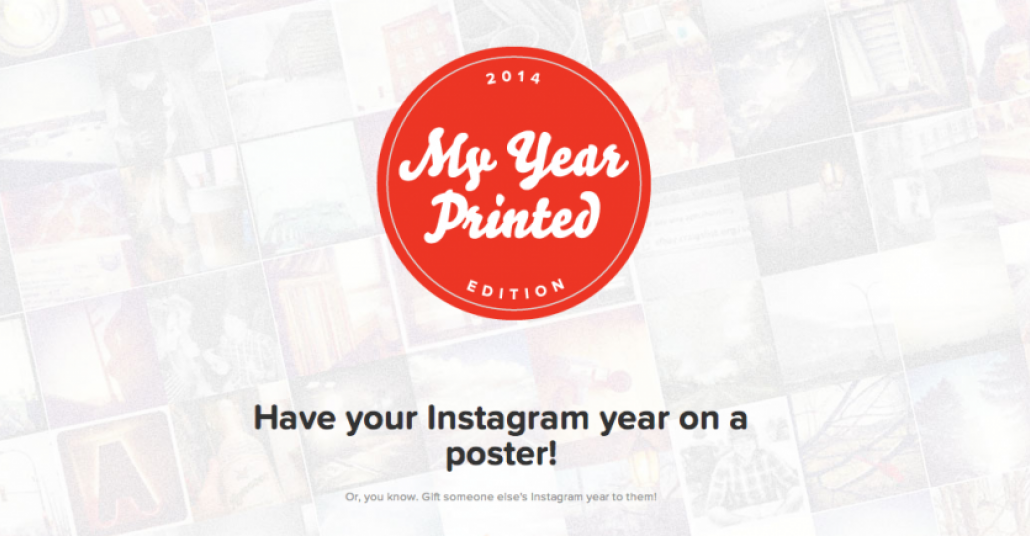 Yılbaşı Hediyesi: Instagram’daki Bir Yılın Posteri