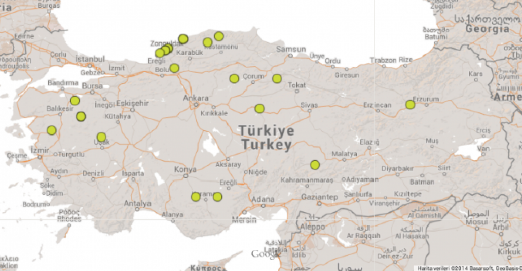Türkiye Madencilik Açık Veritabanı Oluşturuldu