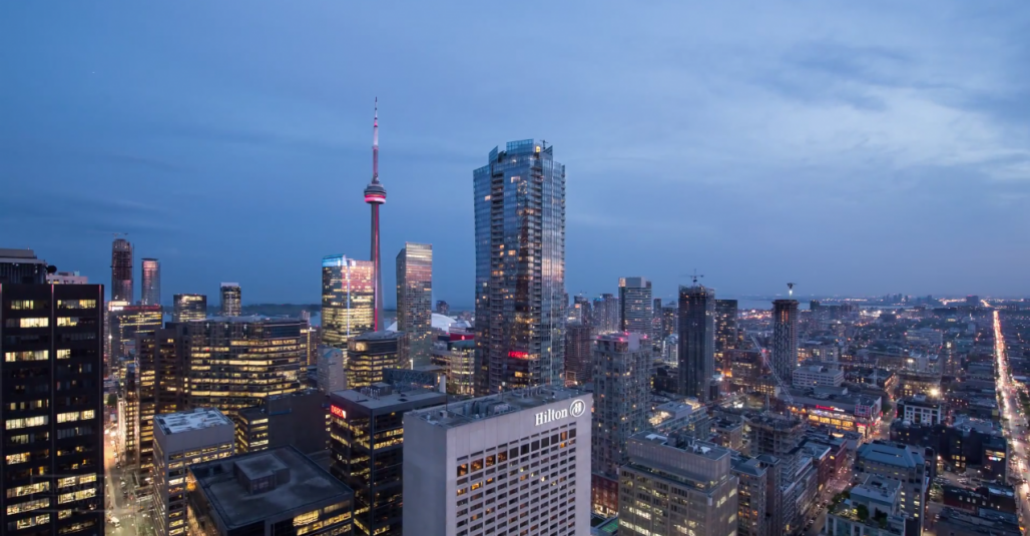 Toronto’nun Gökyüzündeki Silüeti