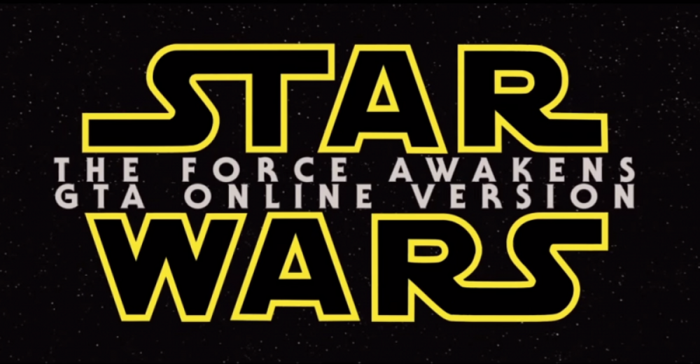 GTA V İçinde Çekilen Star Wars Fragmanı