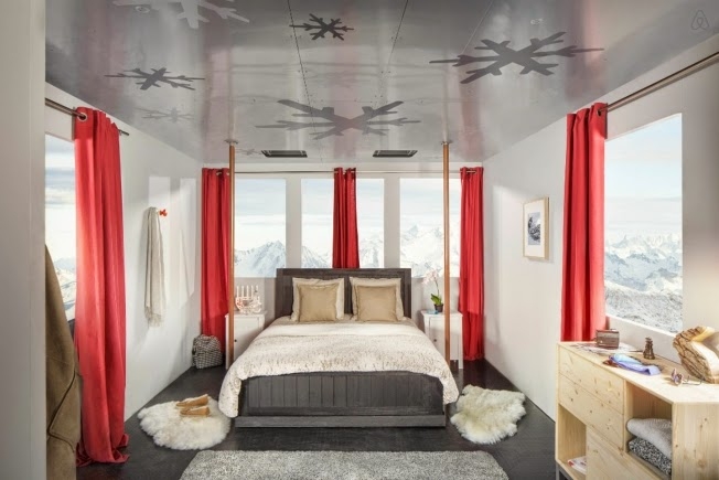 Airbnb Ile Alpler Deki Bir Teleferikte Kalmak Bigumigu