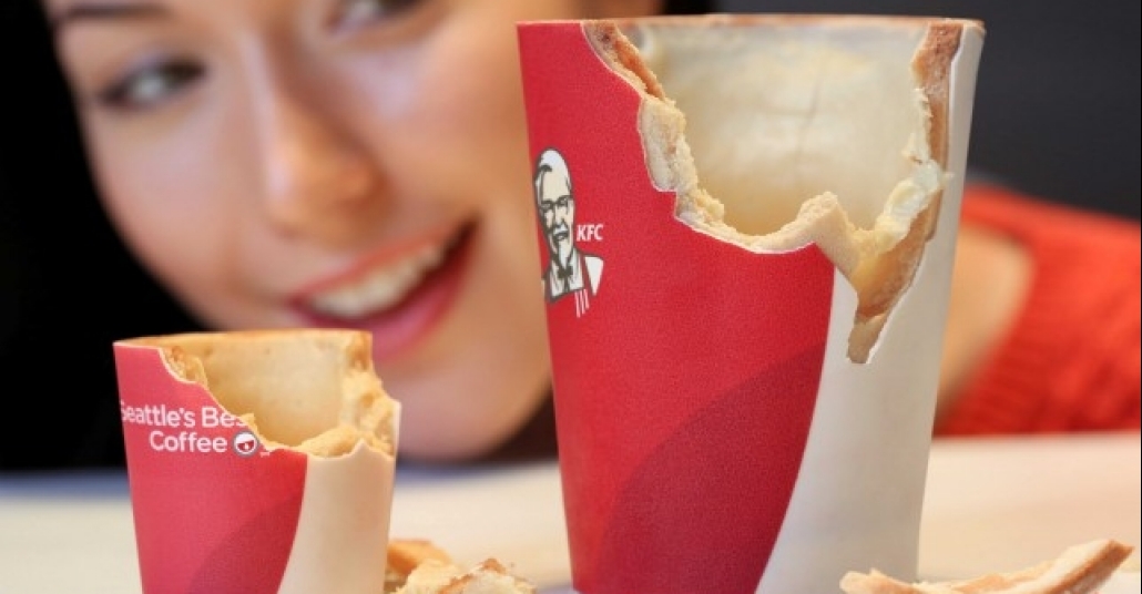KFC’den  Lezzetli Kahve Bardakları