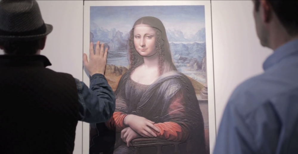 Görme Engellilere Ünlü Sanat Eserlerini Gösteren Sergi