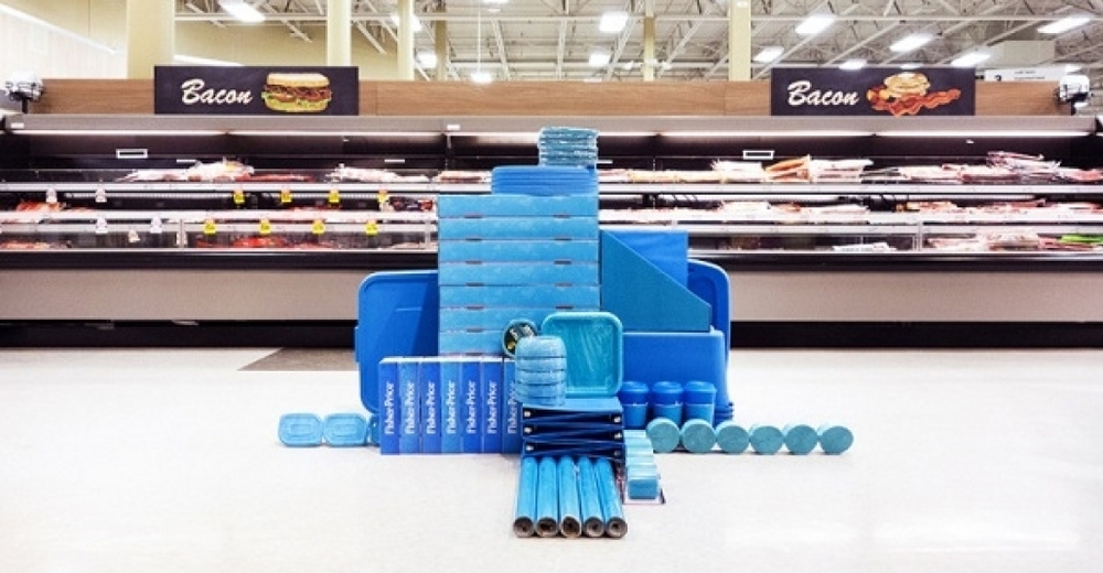 Süpermarketlerdeki Ürünlerle Doğaçlama Yapılan Yerleştirmeler