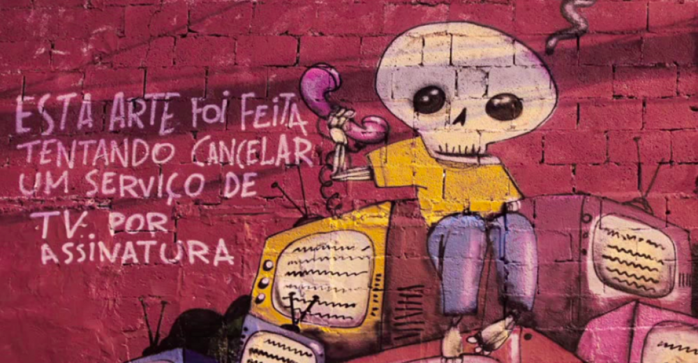 Çağrı Merkezinde Bekletilirken Yapılan Graffitiler