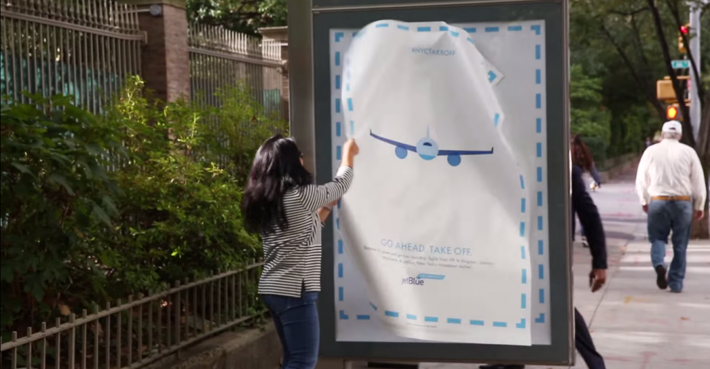 JetBlue, Reklamlarını Çalanlara Ödül Veriyor
