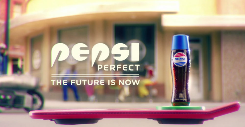 Pepsi, Geleceğe Dönüş filmindeki Şişelerini Gerçeğe Dönüştürüyor