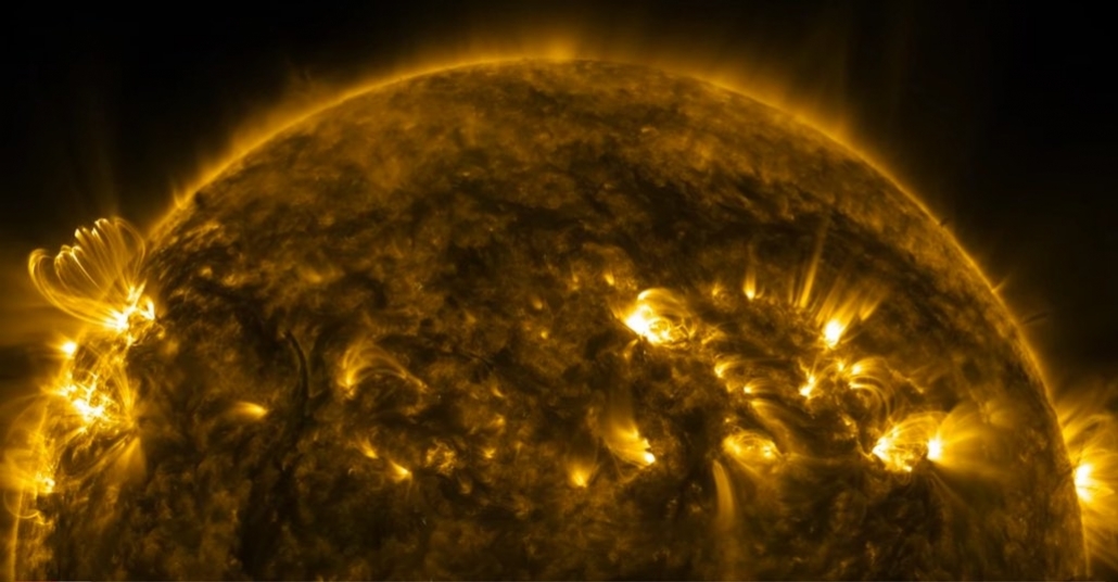 NASA’dan Güneş Patlamalarıyla Dolu 4K Termonükleer Sanat Videosu