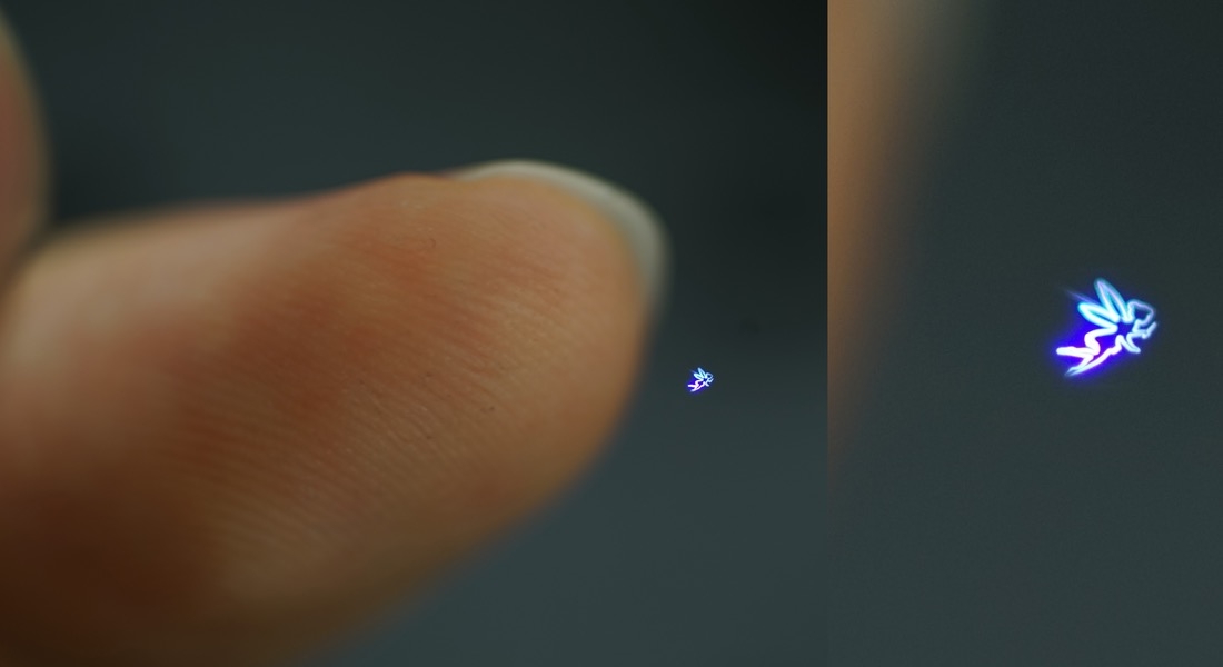 Dokunarak Etkileşime Geçilebilen Hologram Teknolojisi