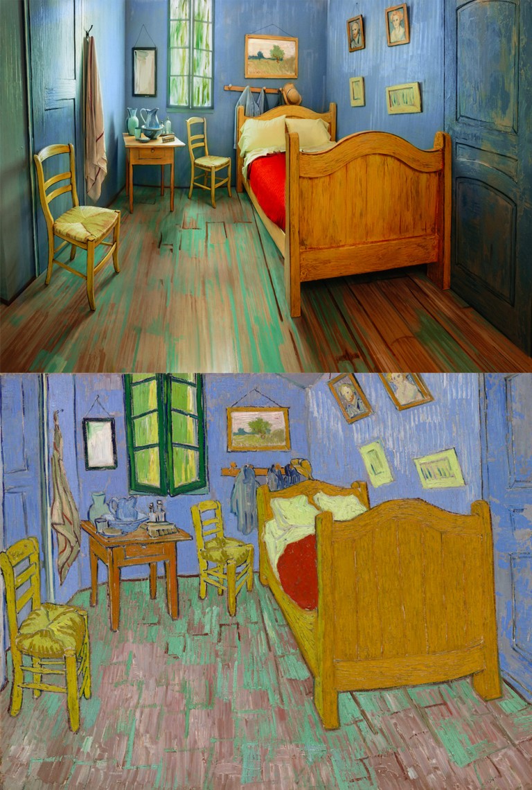 Van Gogh’un “Yatak Odası”nda Bir Gece • Bigumigu