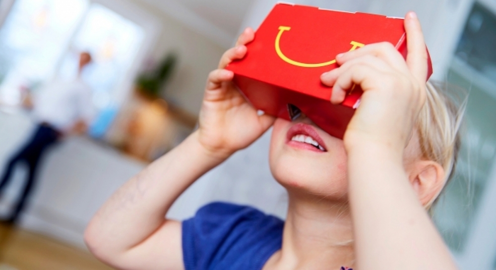 Happy Meal Kutuları Sanal Gerçeklik Gözlüklerine Dönüşürse