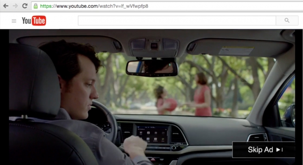 Hyundai Otomatik Fren Özelliğini YouTube Reklamlarıyla Anlatıyor
