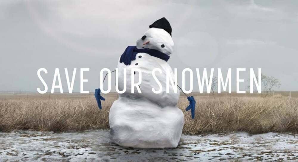 İklim Değişikliğinden Etkilenen Kardan Adamları Kurtarma Kampanyası