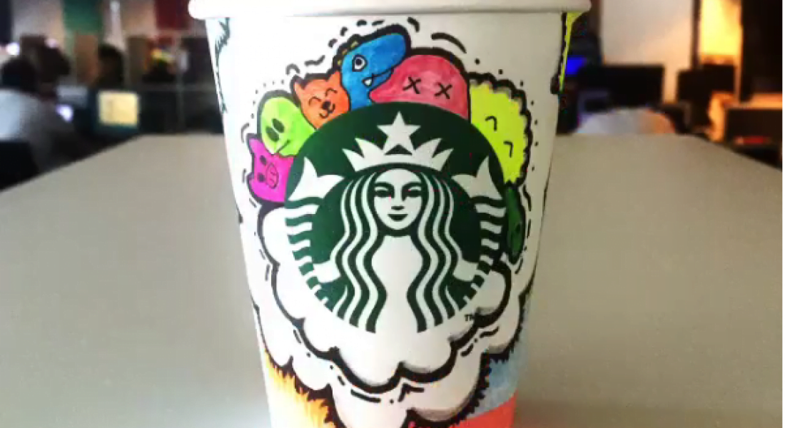 Sercan Yavaşoğlu’ndan Starbucks Doodle’ları