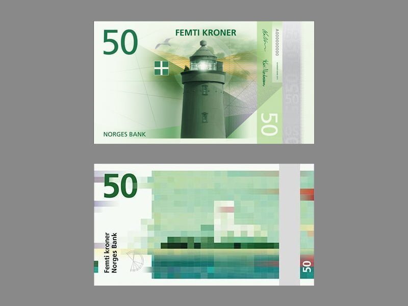 Норвежская крона курс. Норвежская крона дизайн. Norway: Norwegian Krone (Design Concept by Snøhetta Design 2019). Норвежские банкноты 