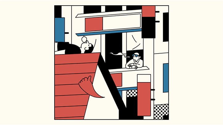 Simon Landrein Dan Croll Tokyo music video animasyon Bigumigu 11