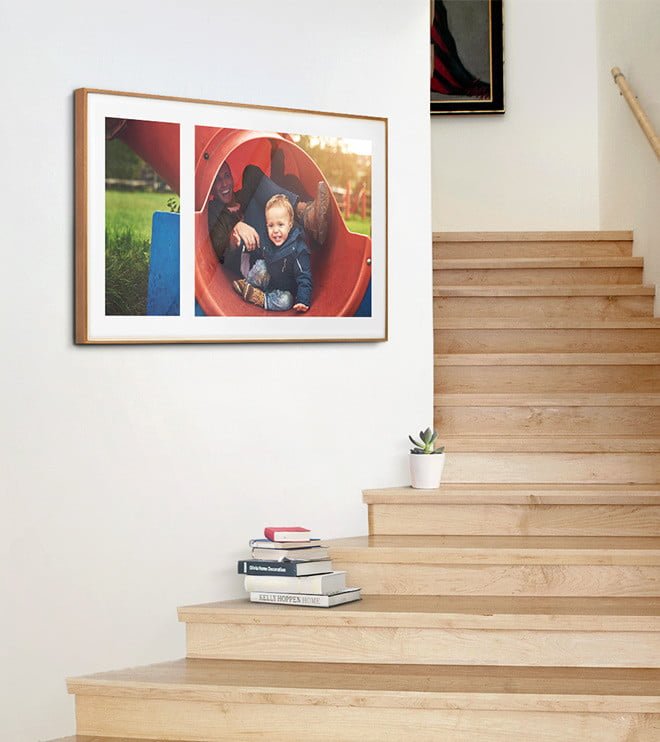 Yves Behar İmzalı The Frame, Sanat Eserlerini Evde Sergiliyor • Bigumigu