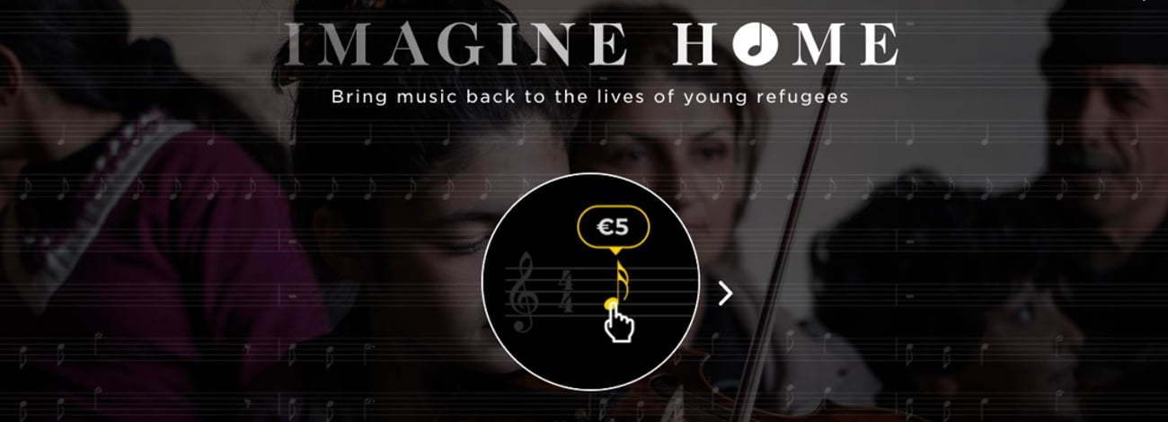 Mülteci Gençler İçin Müzikle Yardım