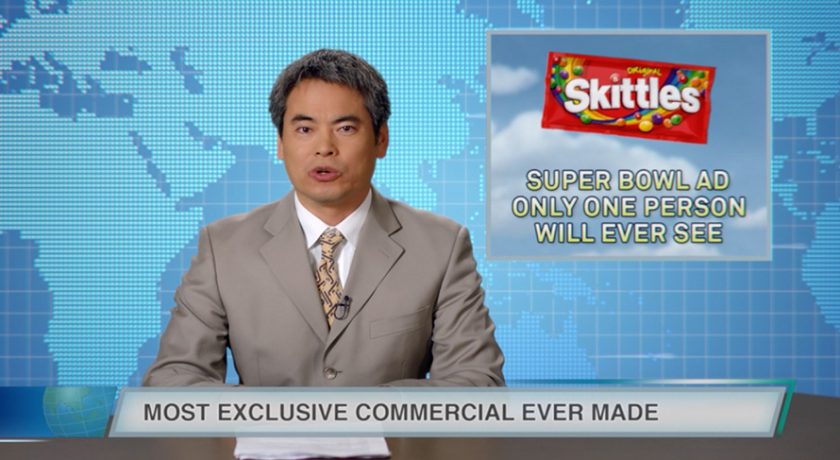 Skittles’ın Sadece Bir Kişiye Göstereceği Super Bowl Reklamı