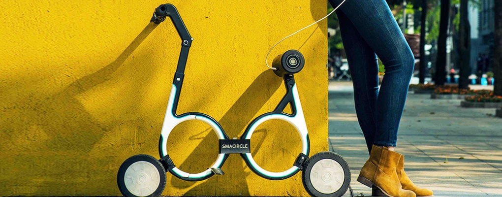 Çantaya Sığan Katlanır Elektrikli Bisiklet: Smacircle S1