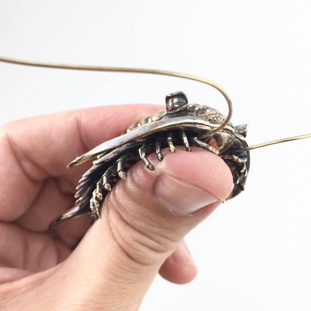 Bilim İnsanından Fosil Heykelleri