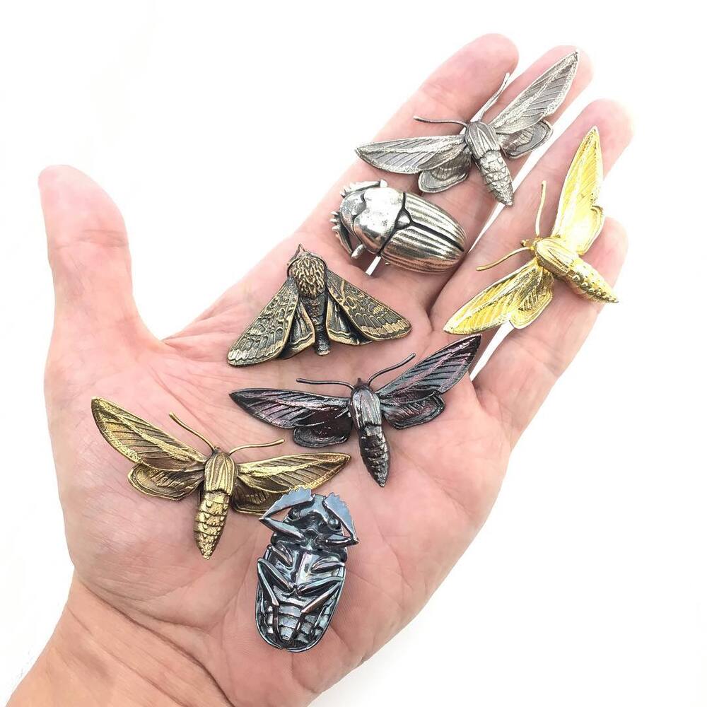 Bilim İnsanından Fosil Heykelleri