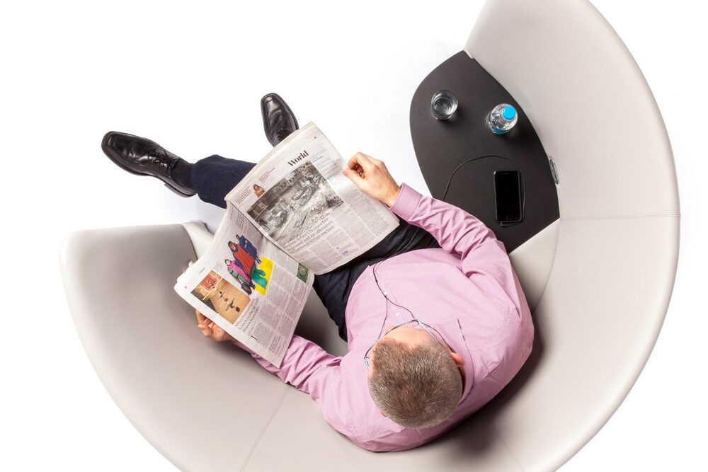 Kalabalıklar İçinde Özel Alan Yaratan Koltuk