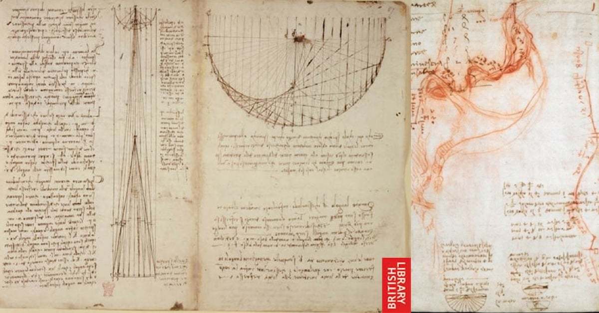 British Library Leonardo Da Vinci’nin Defterini İnternete Açtı
