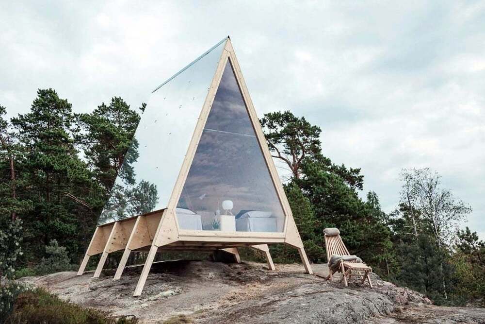 Doğaya Dostu Bir Kabinde Doğayla Baş Başa